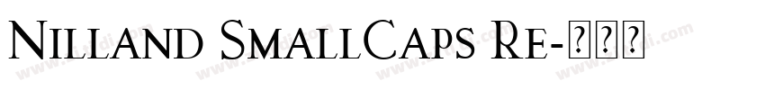 Nilland SmallCaps Re字体转换